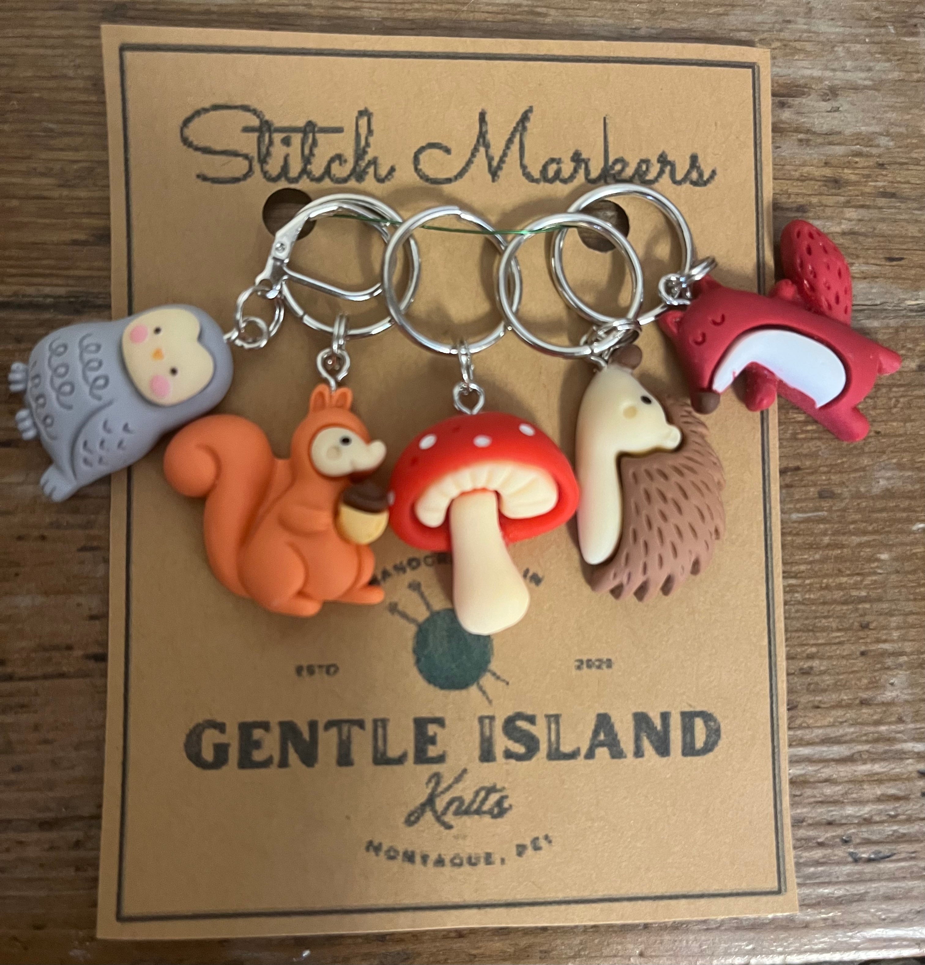 Gentle Island Stitch Markers